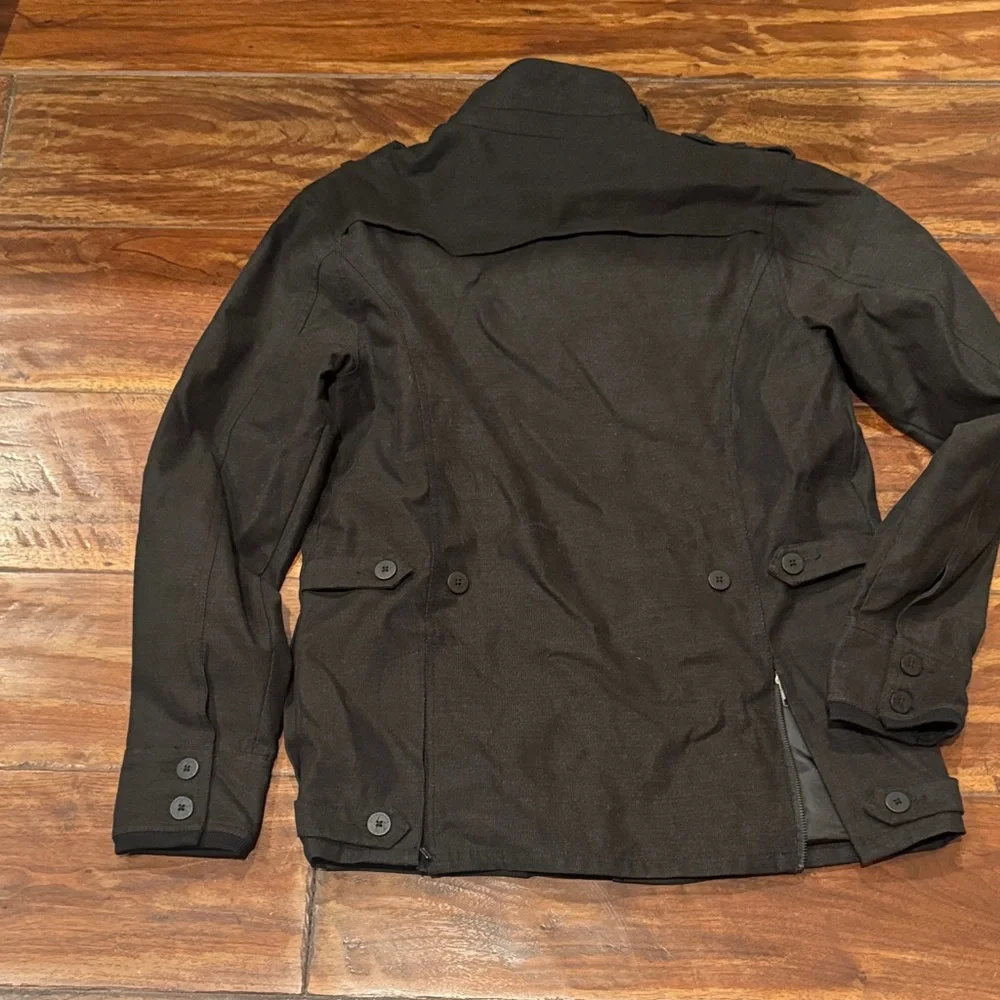Men's Classic Black Field Jacket. New - Picture 2 of 3